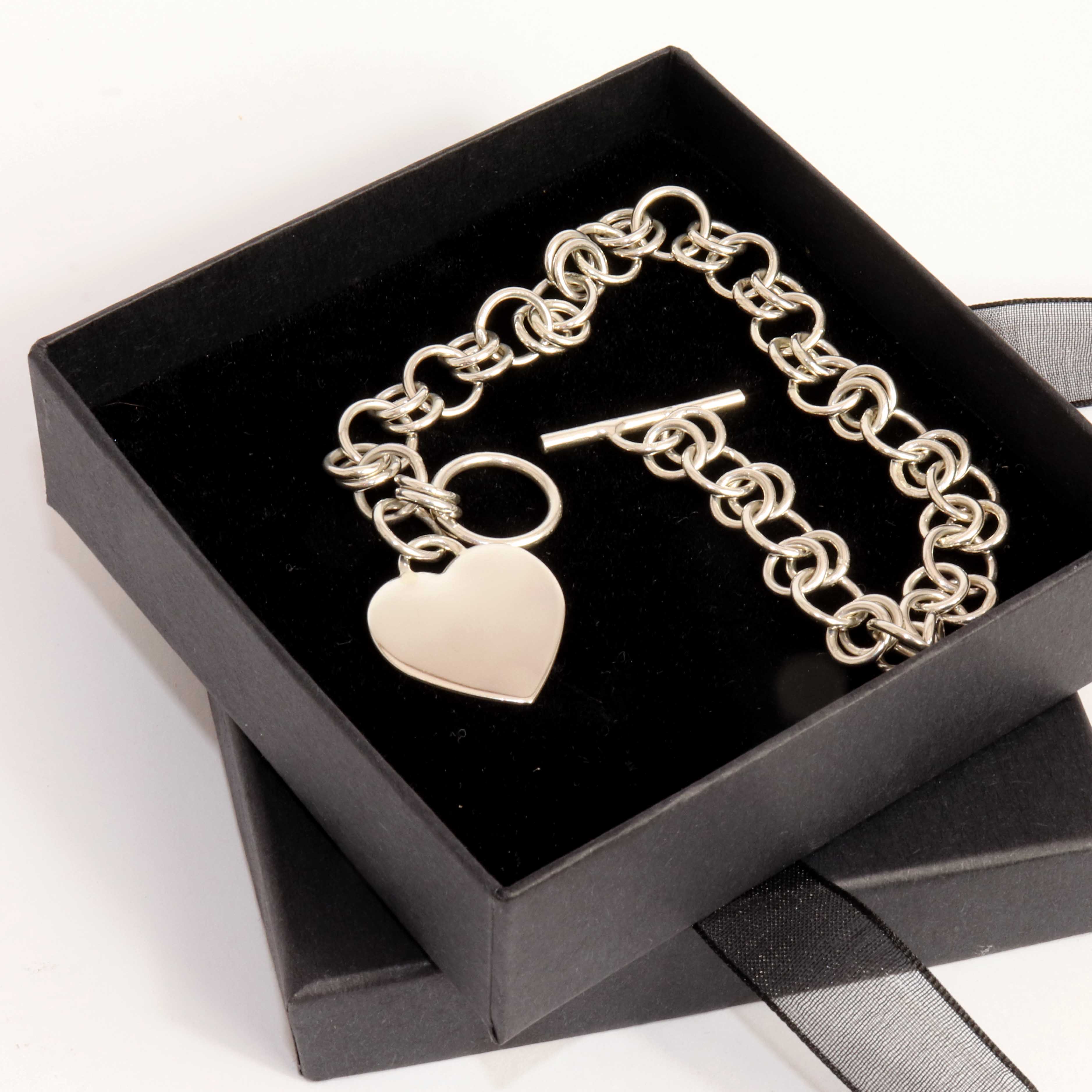 Handmade Chain Bracelet And Heart