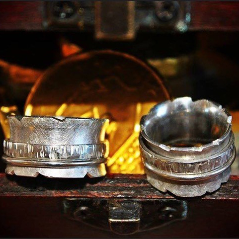 His & Hers Pirate Rings